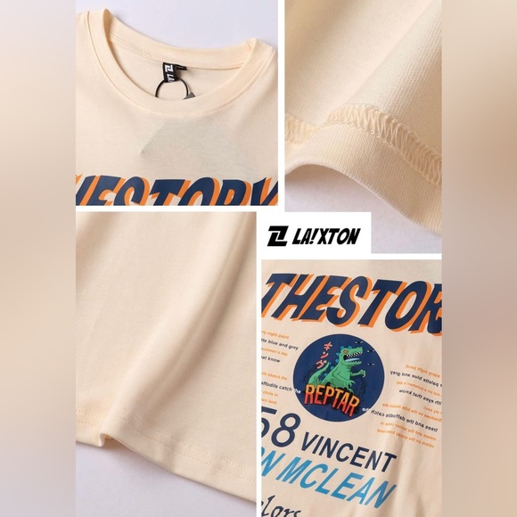 Laixton Thestory Oversize Tee - Size: XL - Picture 8 of 8